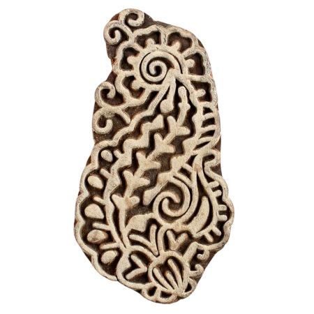 Set of 1 Piece New Wooden Printing Block